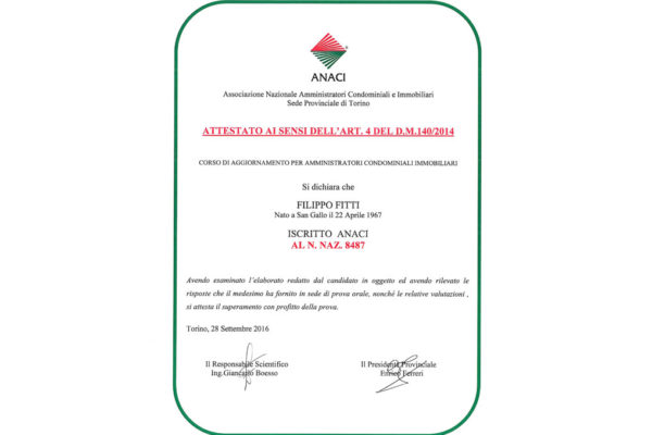 attestato geometra fitti filippo
