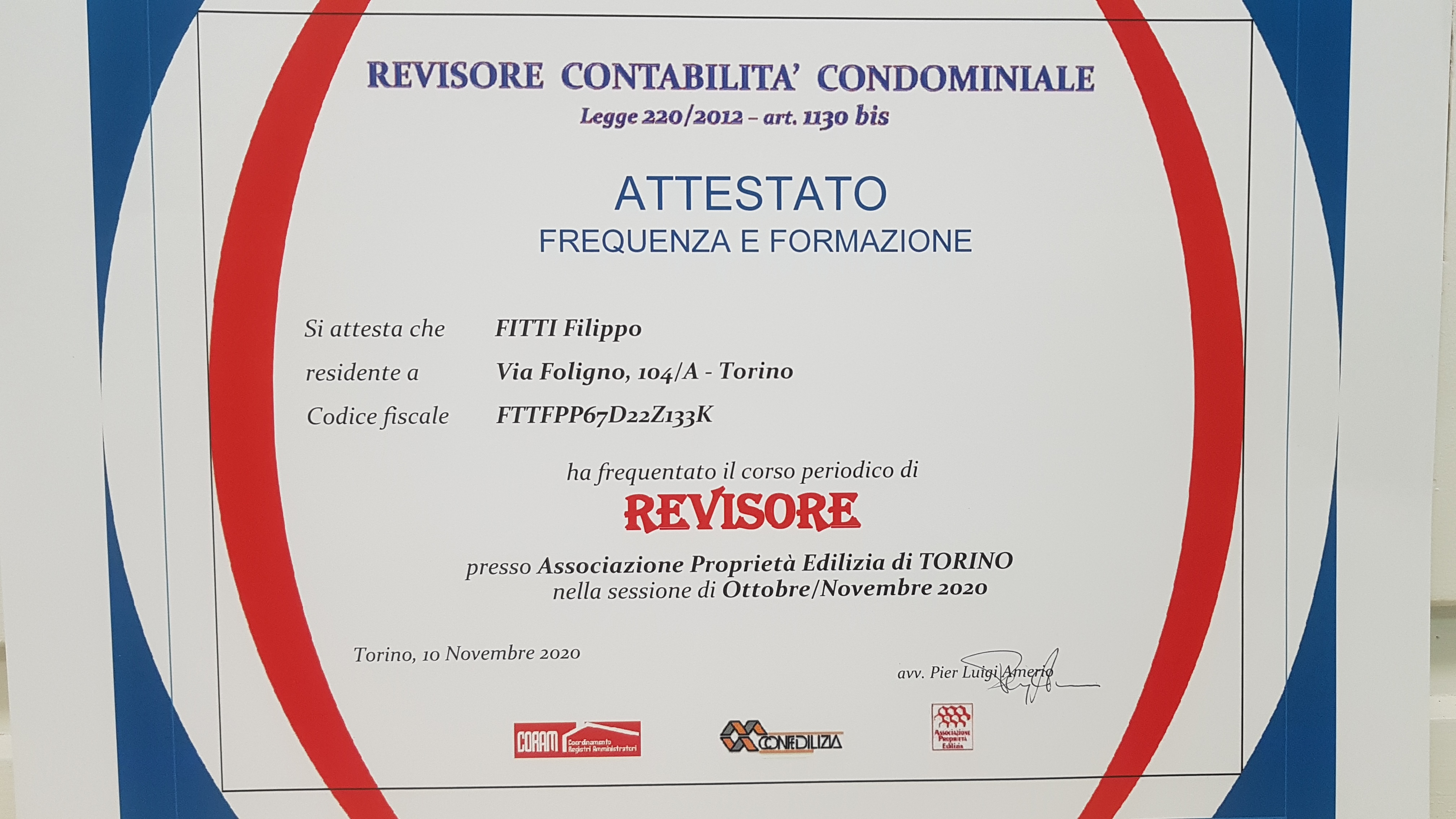 Revisore Contabilità Condominiale